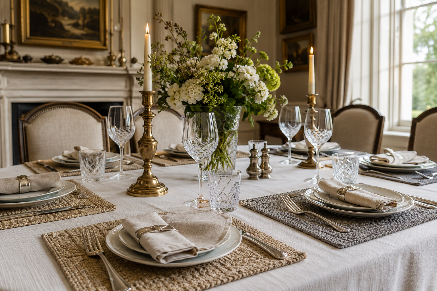 Your Placemats Don’t Match Your Table Linen? Good. Here’s Why That Works Better.