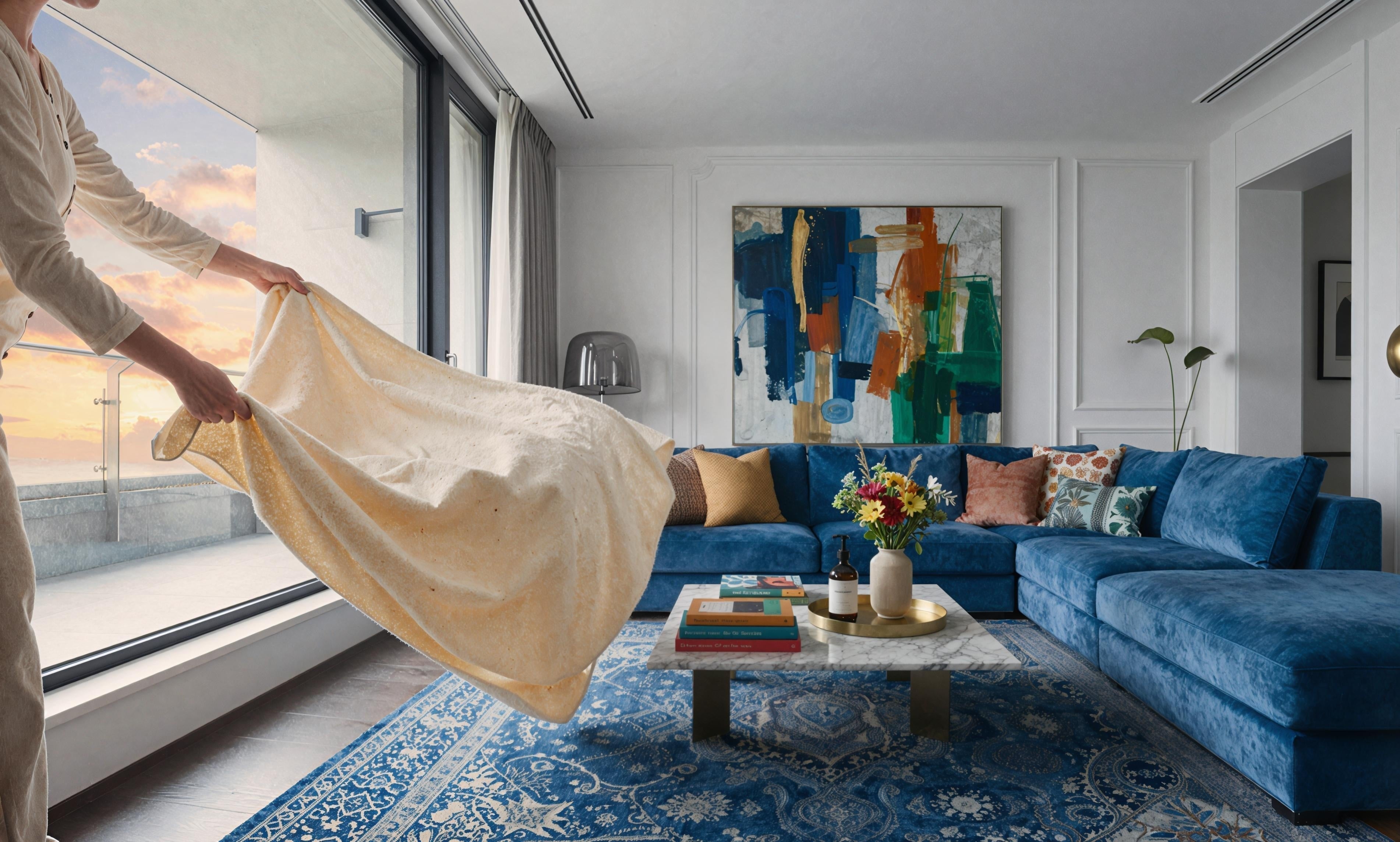 Refresh a Luxury Blanket Without Washing It: The Small Habits That Keep It Fresh