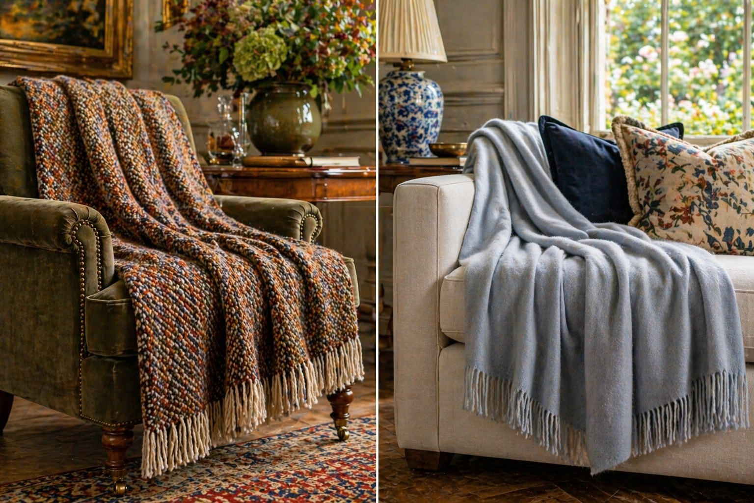 Wool vs Cashmere Throws, Which Is Right for You