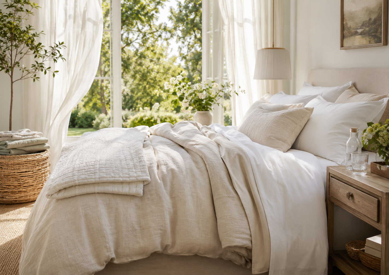 Summer Bedding Care and Layering Tips for Cool, Comfortable Sleep