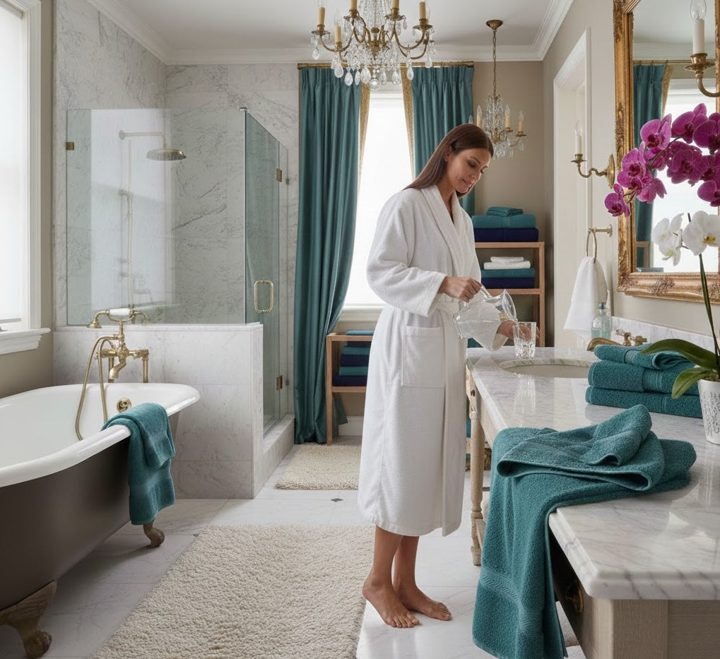 Selecting Egyptian Cotton Towels That Feel as Luxurious as They Perform