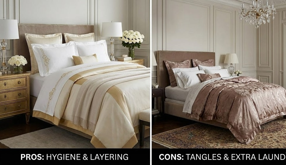 Do You Really Need a Top Sheet? Luxury Bedding Pros and Cons