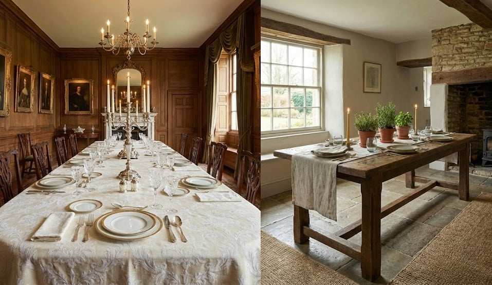 The Formal to the Informed - Irish Linen Table Linen