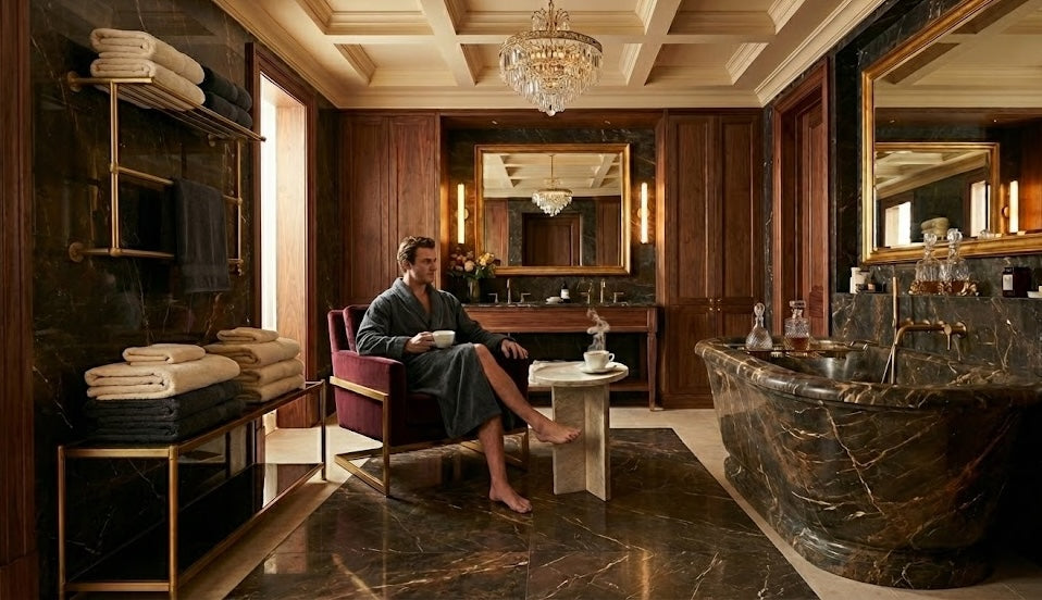 The Quiet Luxury of a Proper Towelling Bathrobe