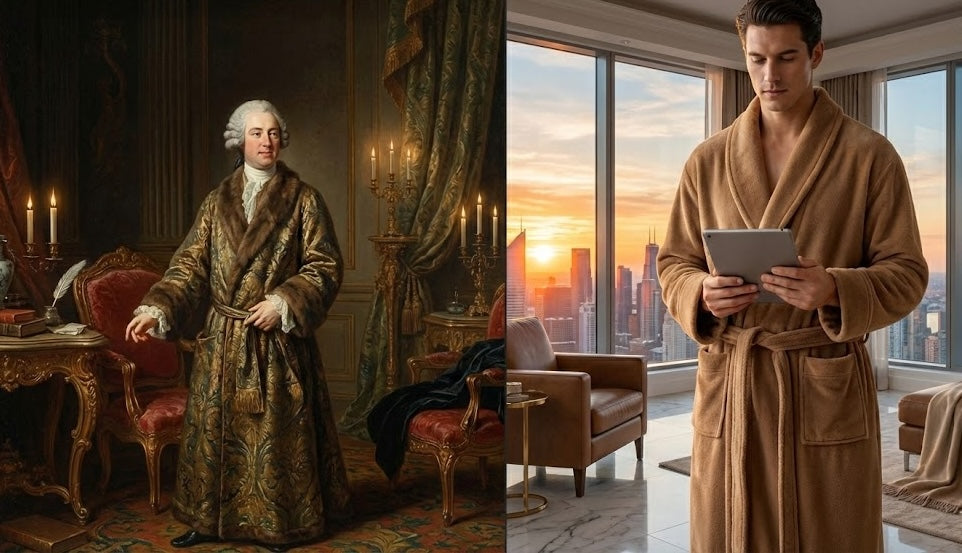 The History and Evolution of the Dressing Gown: From Aristocracy to Modern Luxury