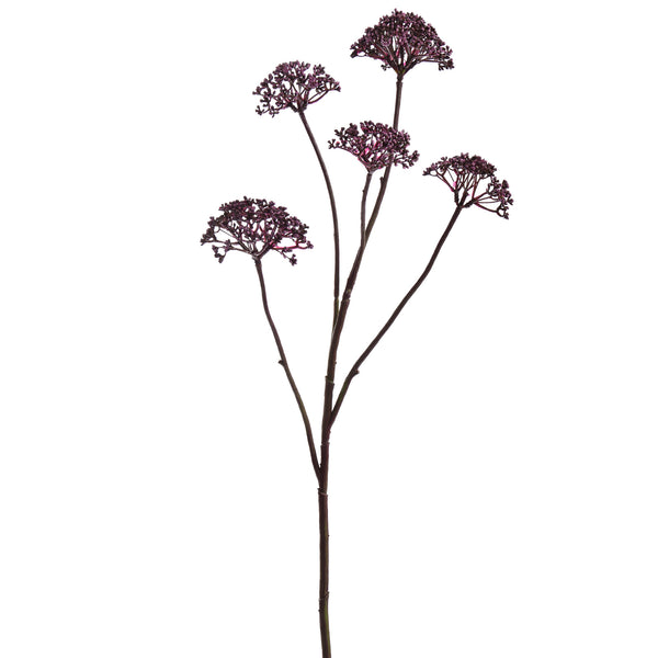 'Anethum' Purple Artificial Flower Spray