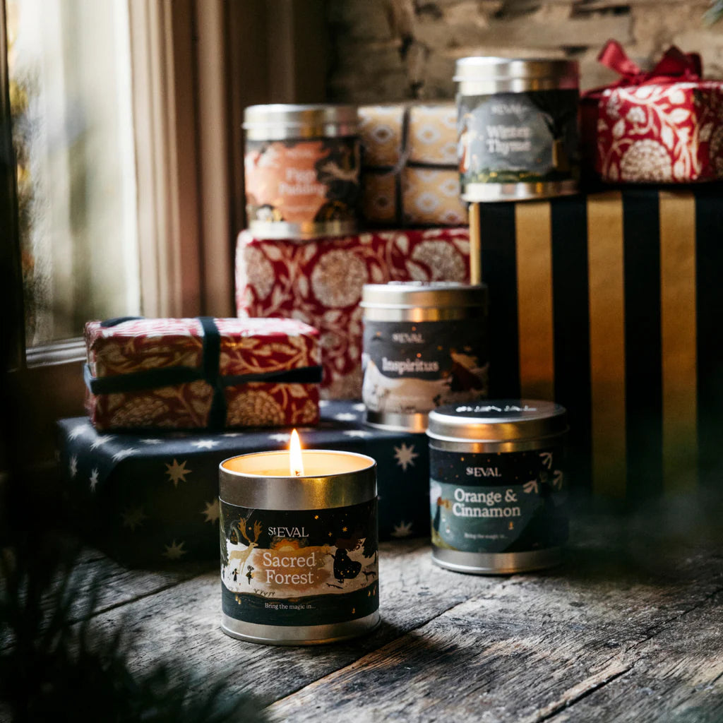 Christmas Scented Tin Candles