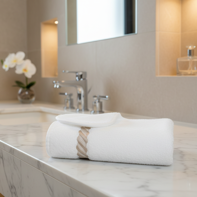 Simone Egyptian Cotton Hand Towels