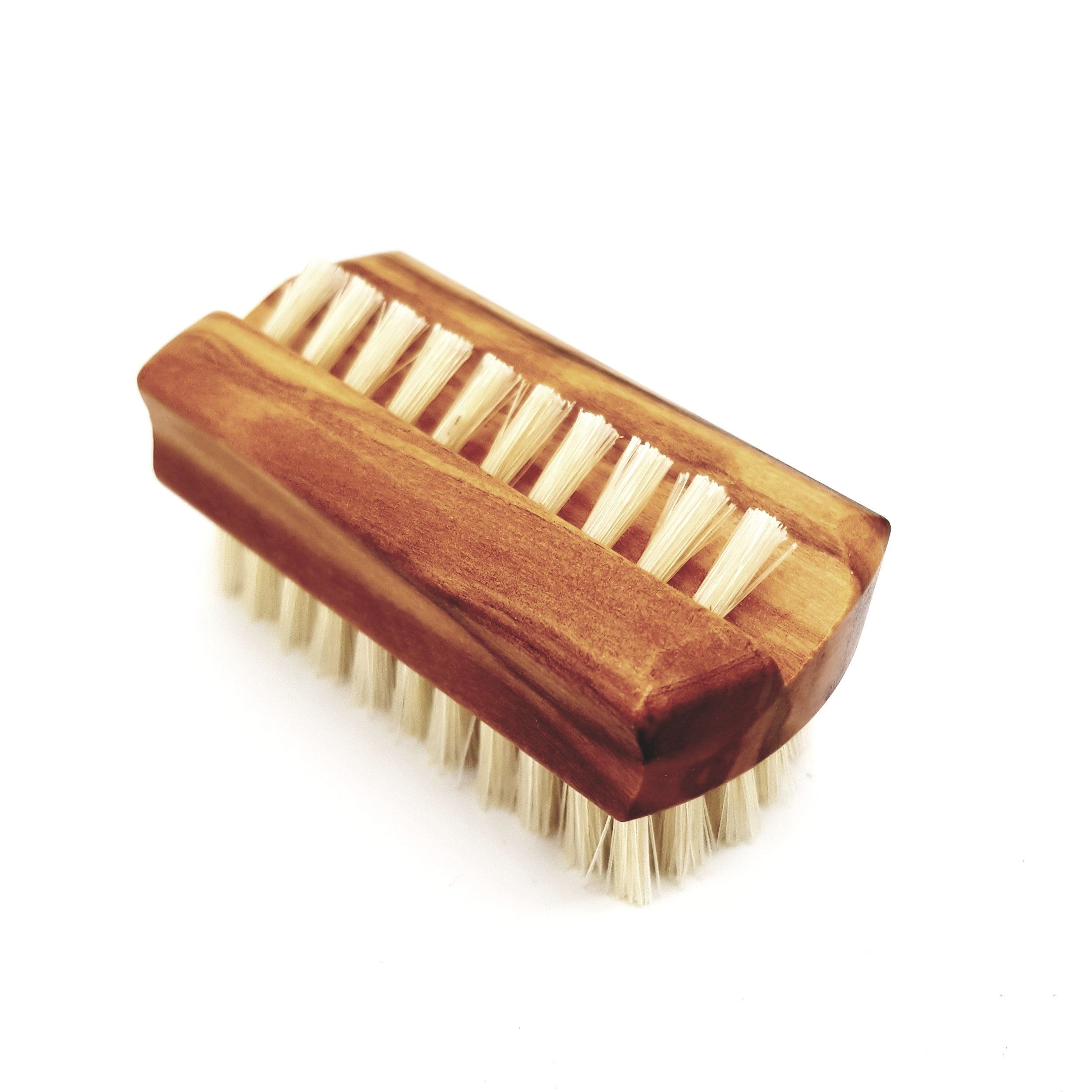 Brosse à ongles en bois d'olivier