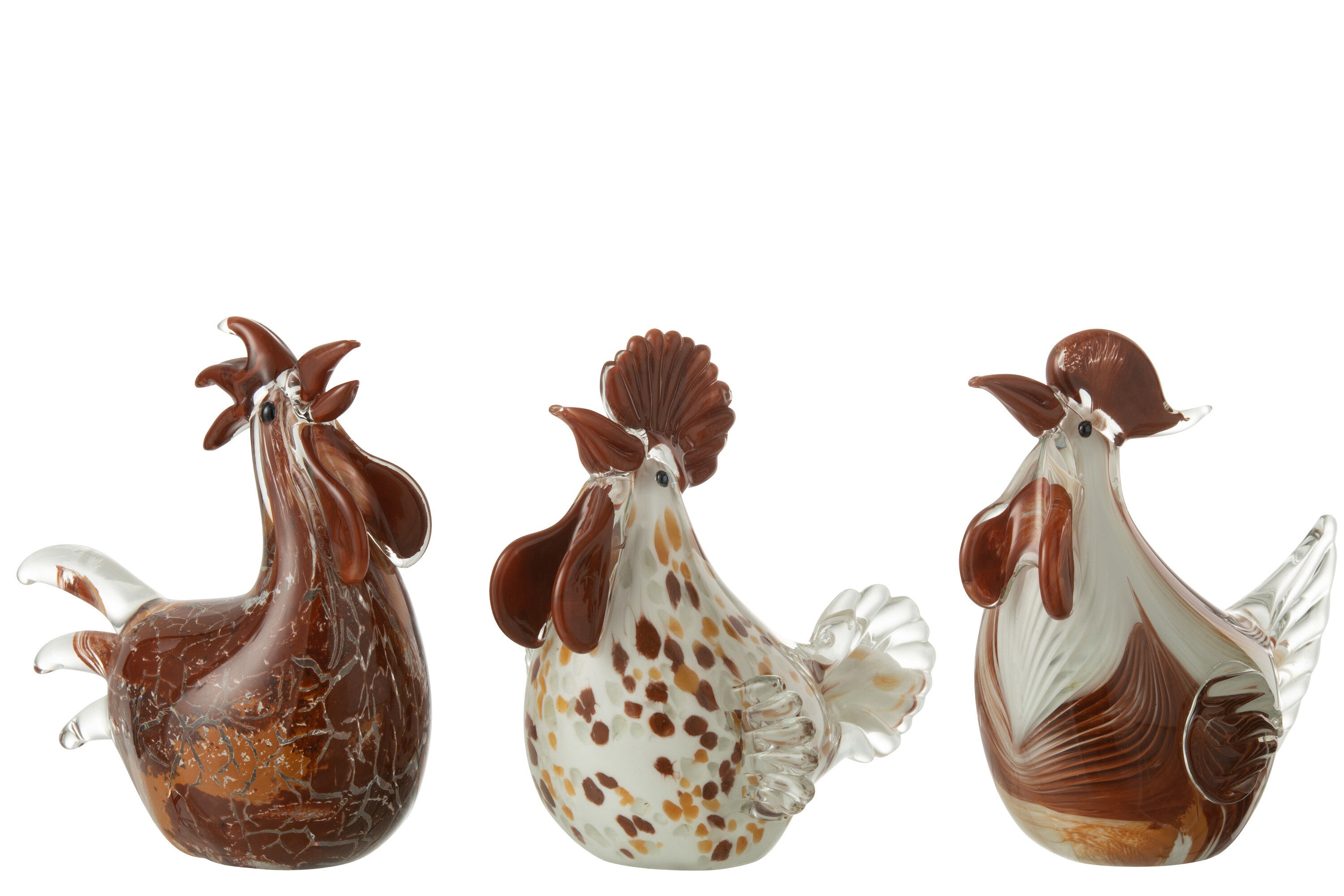 Chick Glass Paperweights