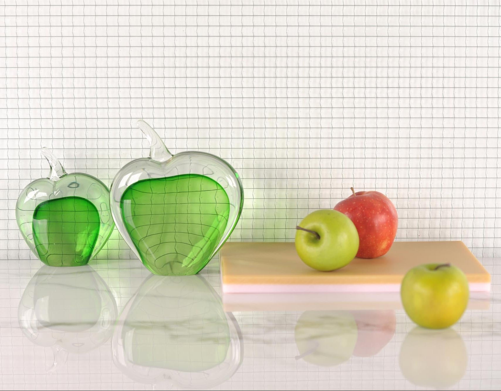 Pomme Verre Glass Deco Apple Decorations