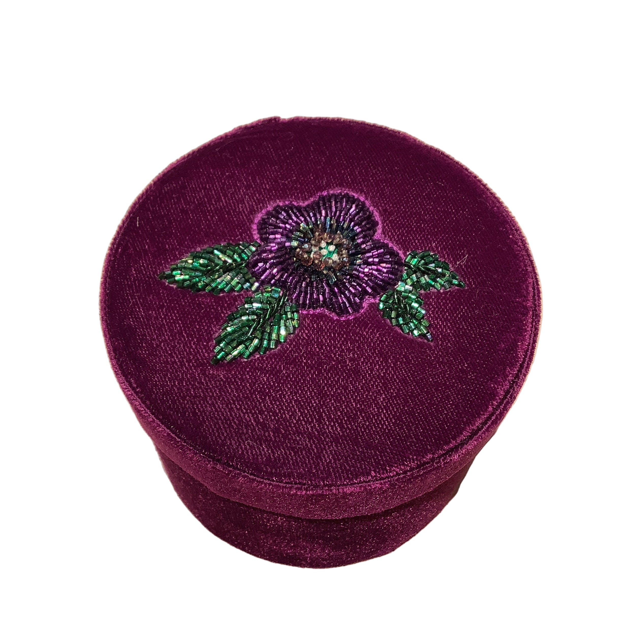 Velvet Round Box