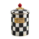 MacKenzie-Childs Courtly Check Storage Canisters