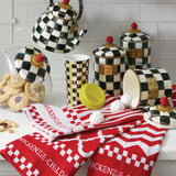 MacKenzie-Childs Courtly Check Storage Canisters
