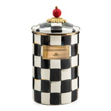 MacKenzie-Childs Courtly Check Storage Canisters