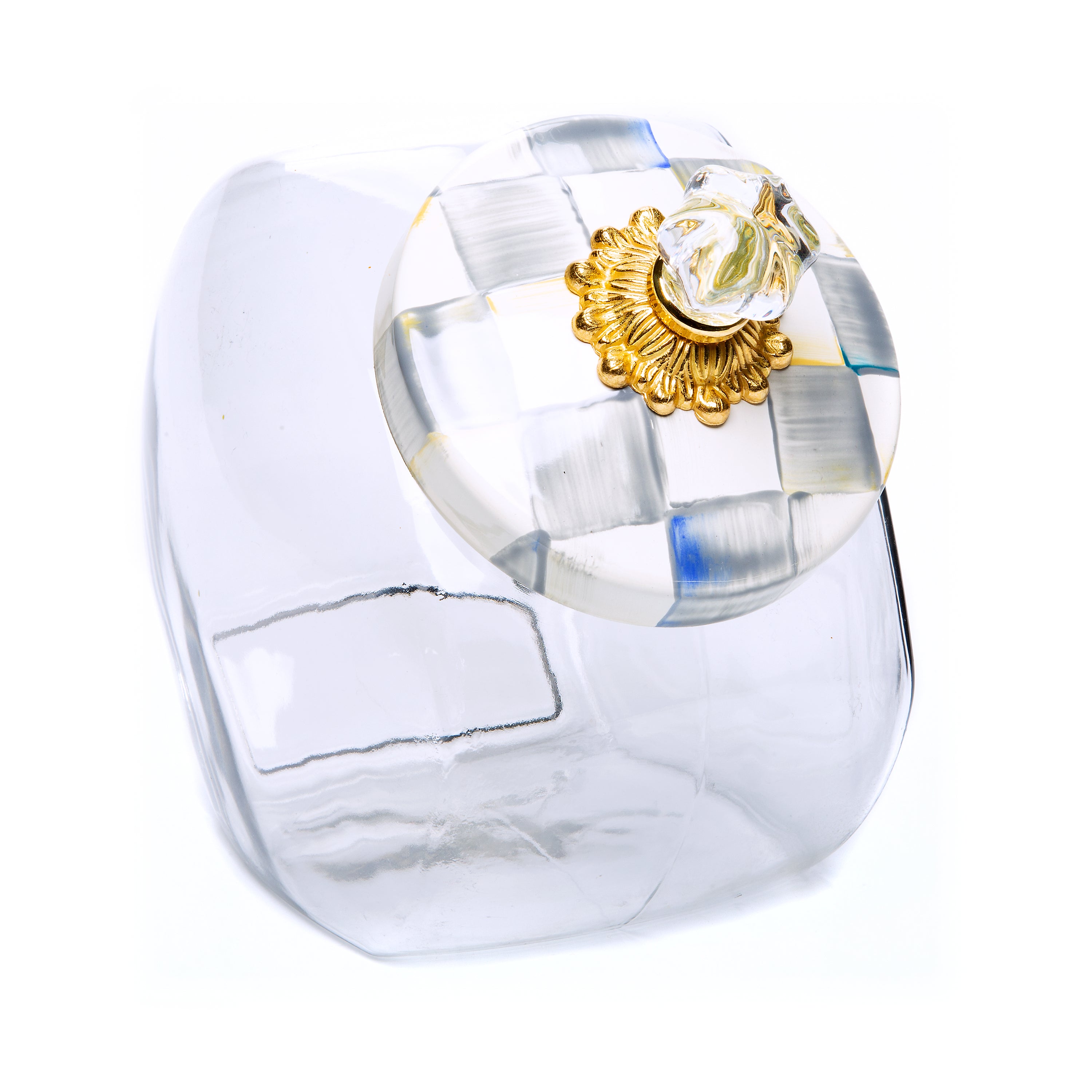 MacKenzie-Childs Glass Storage Jars