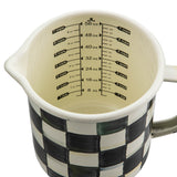 MacKenzie-Childs Courtly Check Measuring Jug
