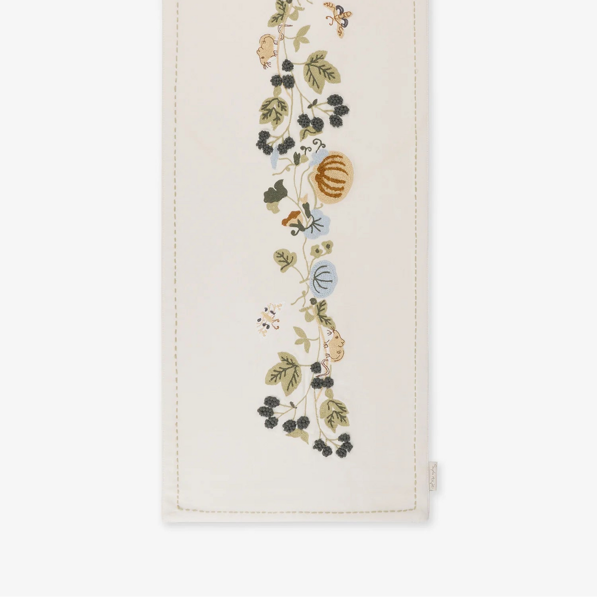 Sophie Allport Embroidered Autumn Forage Table Runner
