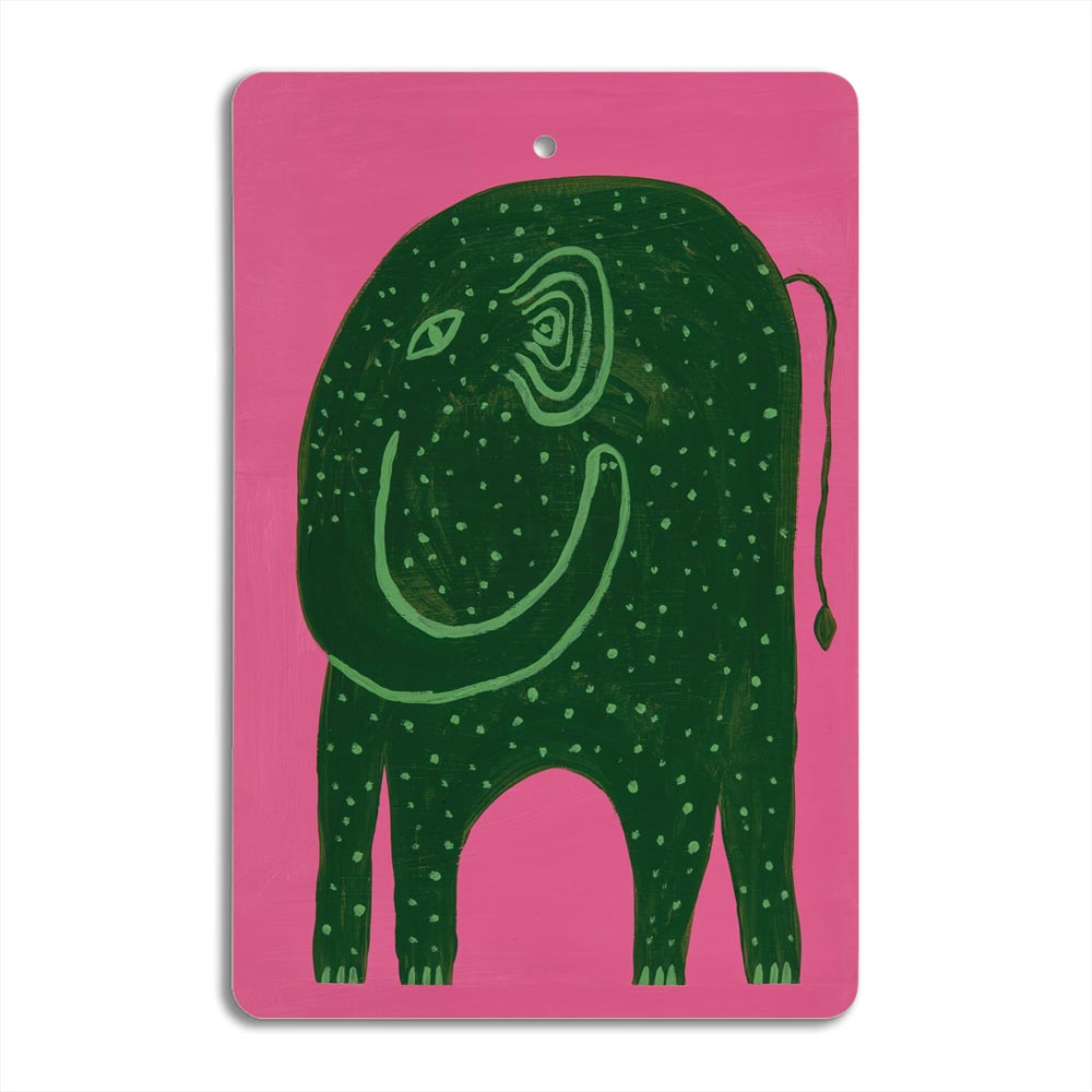 Elephant Birch Wood Serving Board