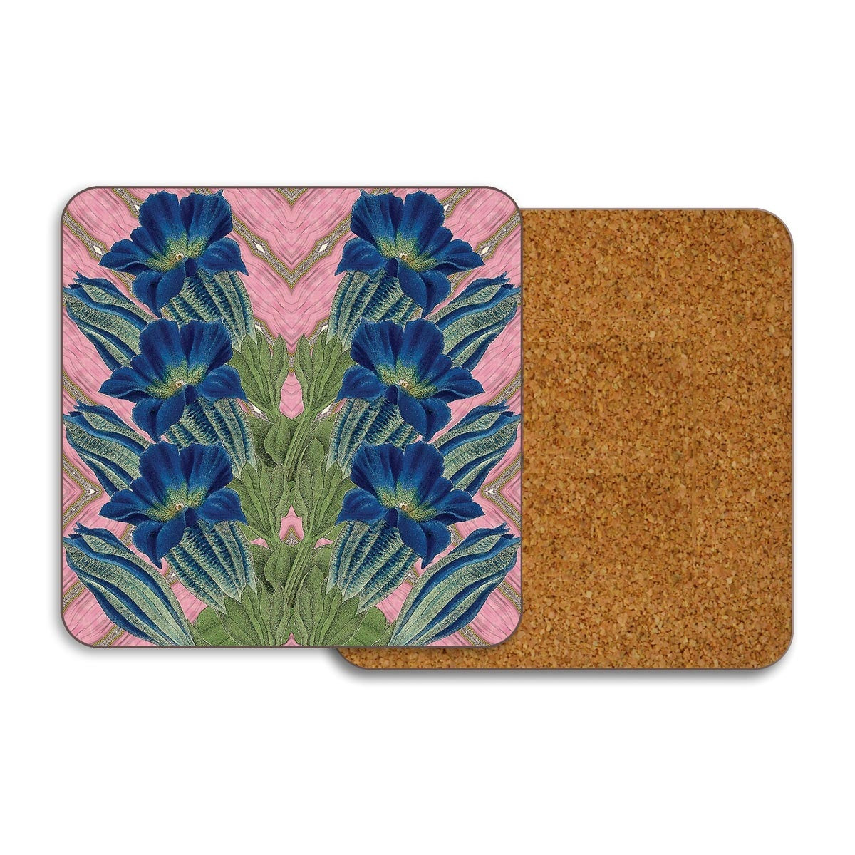 Blue Flower Placemat & Coasters