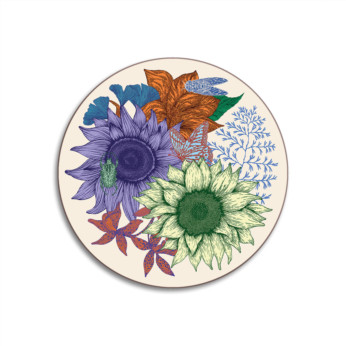 Sunflower Placemat & Coasters