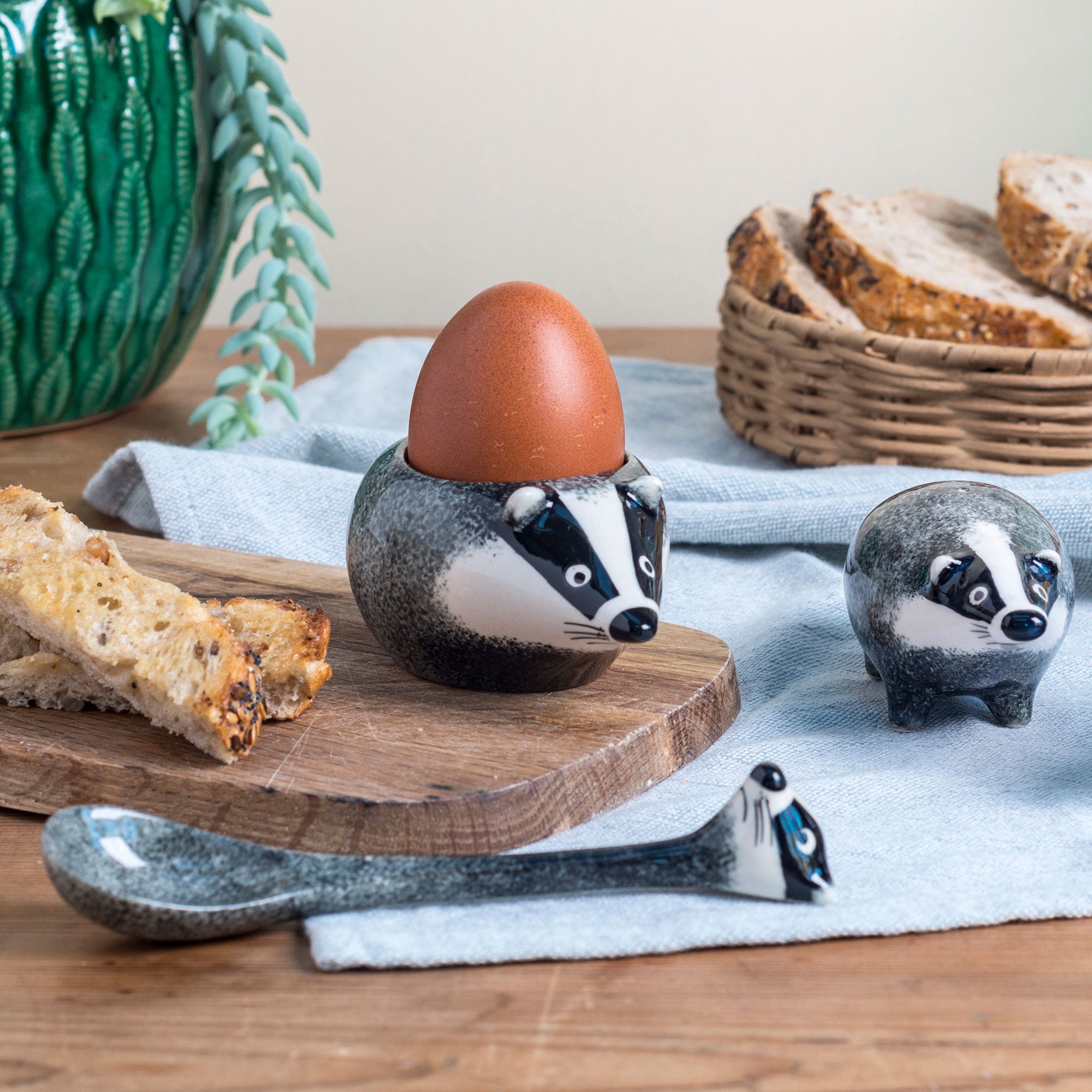 Animal Design Ceramic Egg Cups