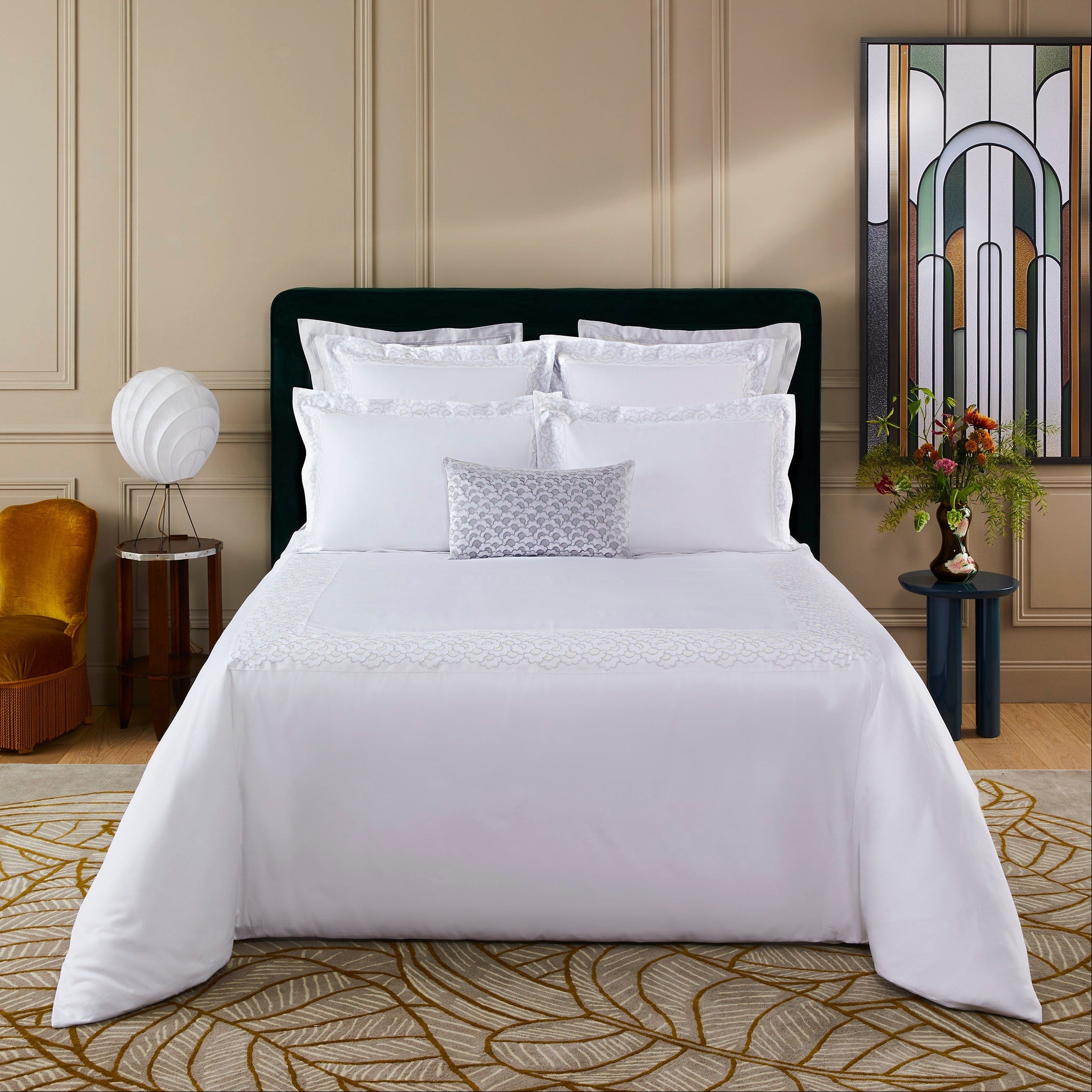 Yves Delorme Festons Cotton Bed Linen