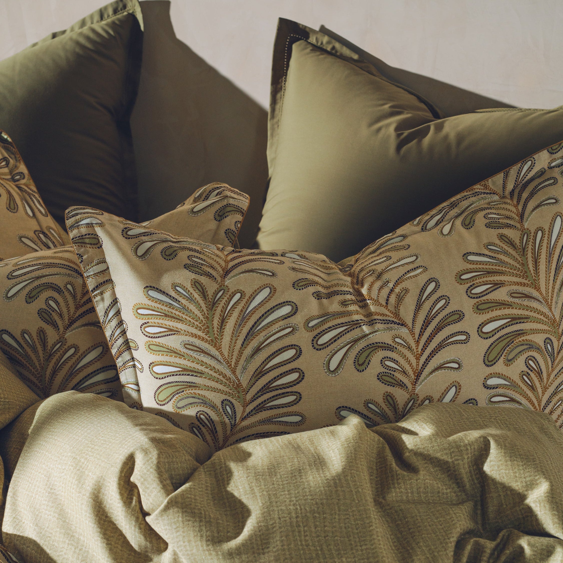 Desforges Esparto Cotton Bed Linen