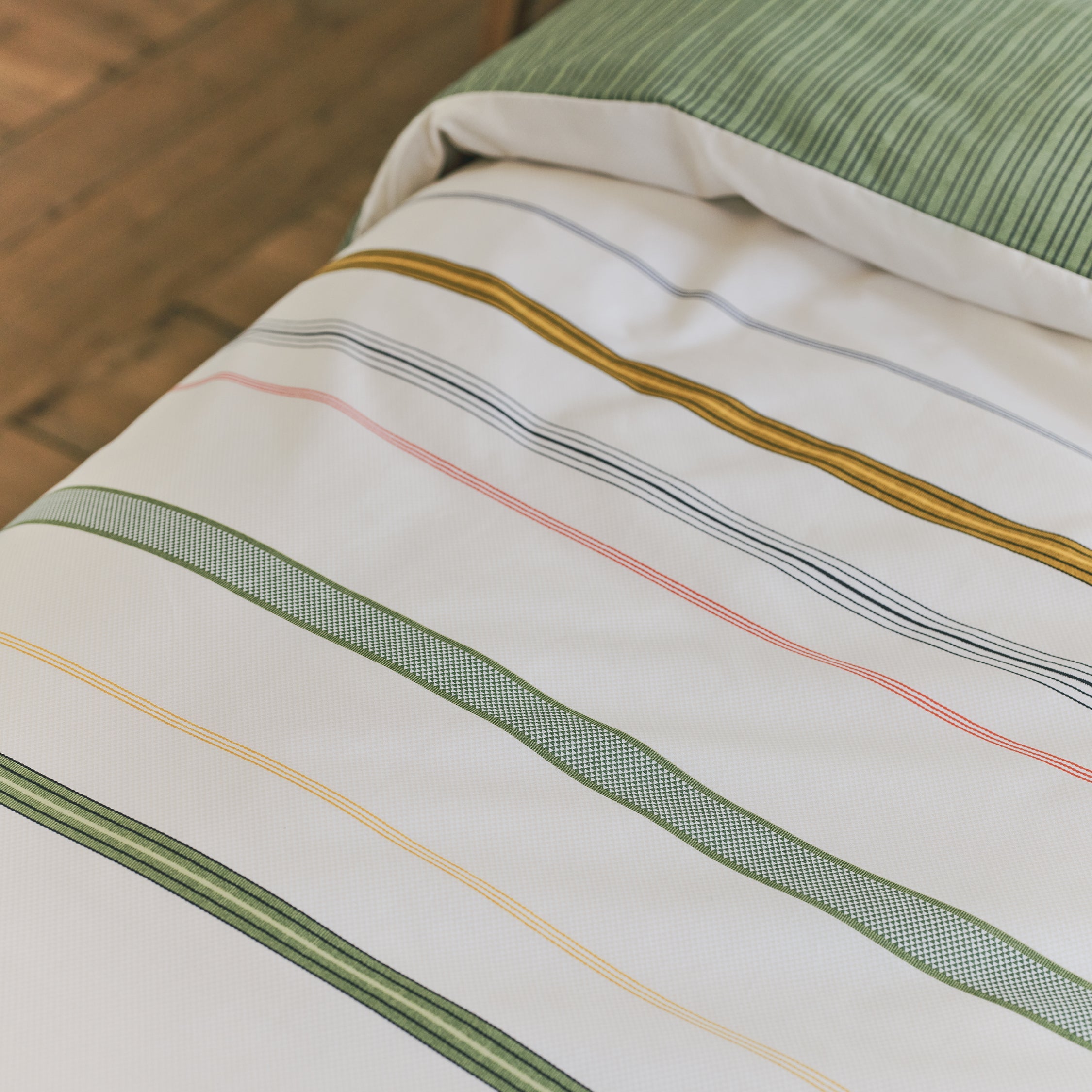 Desforges Mascaron Cotton Bed Linen