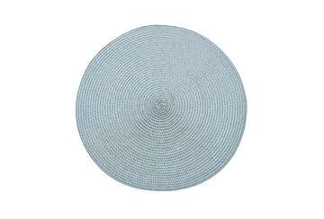 Manteles individuales redondos tejidos