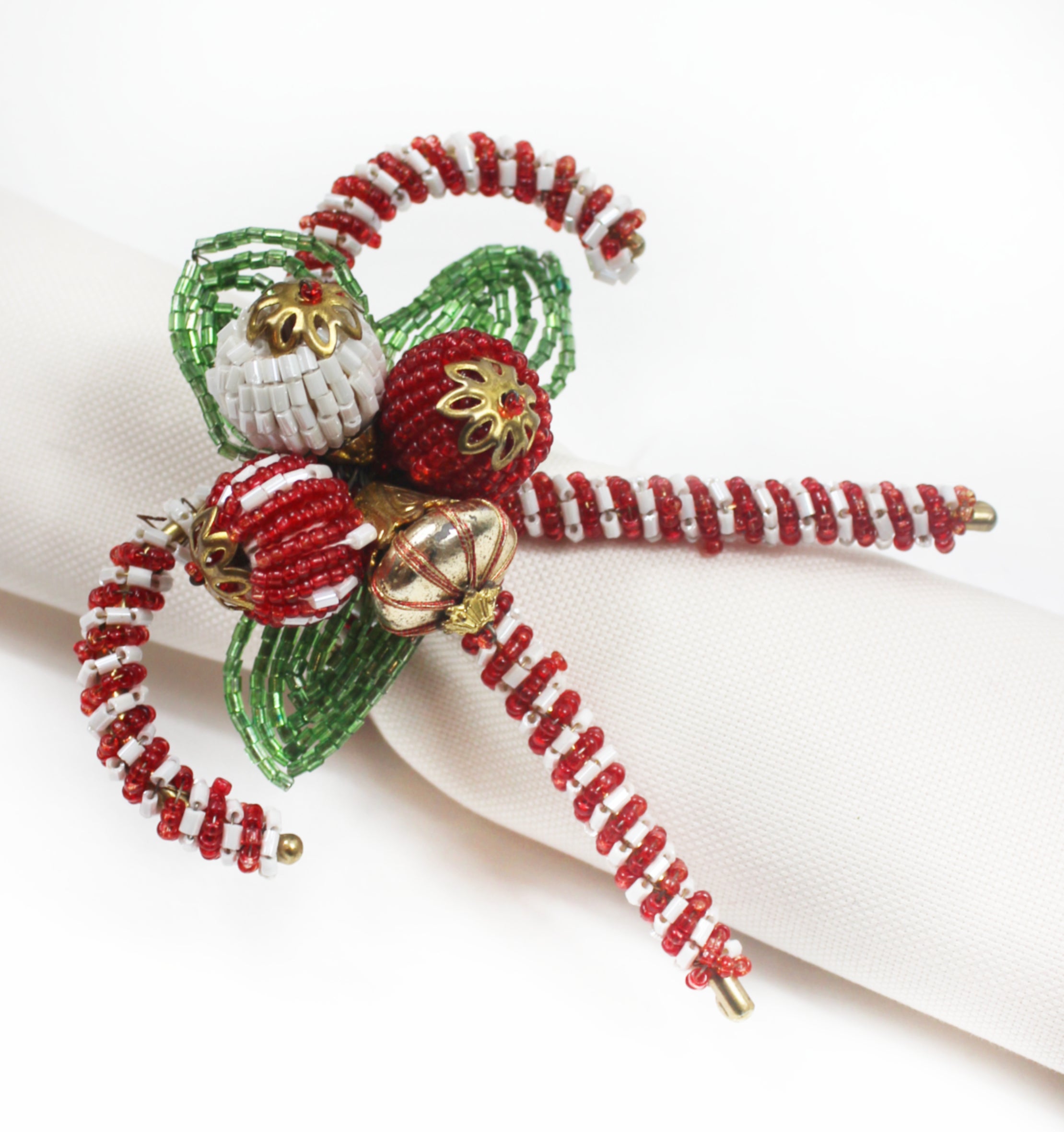 Candy Canes Napkin Ring