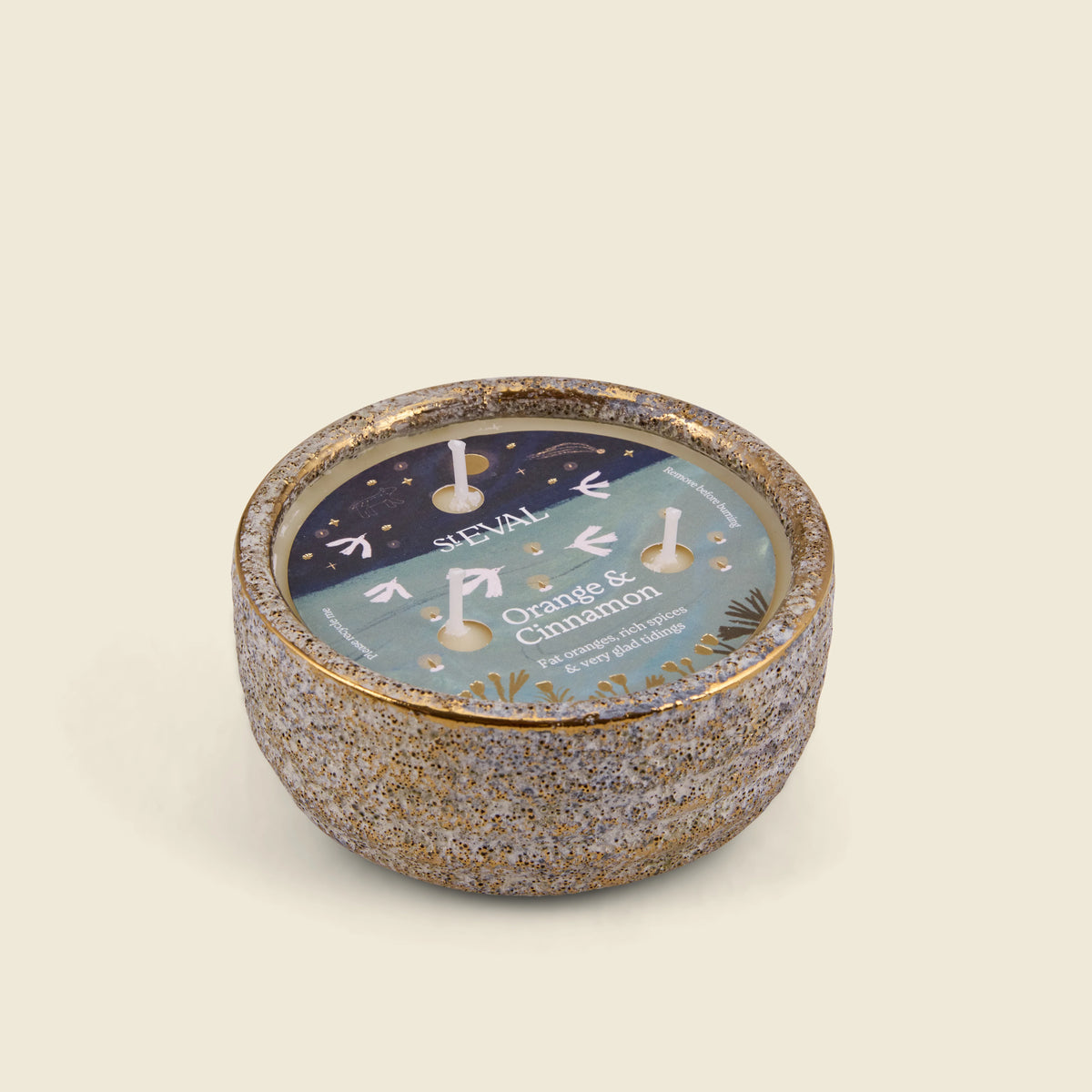 Christmas Alchemy Pot Three Wick Candle