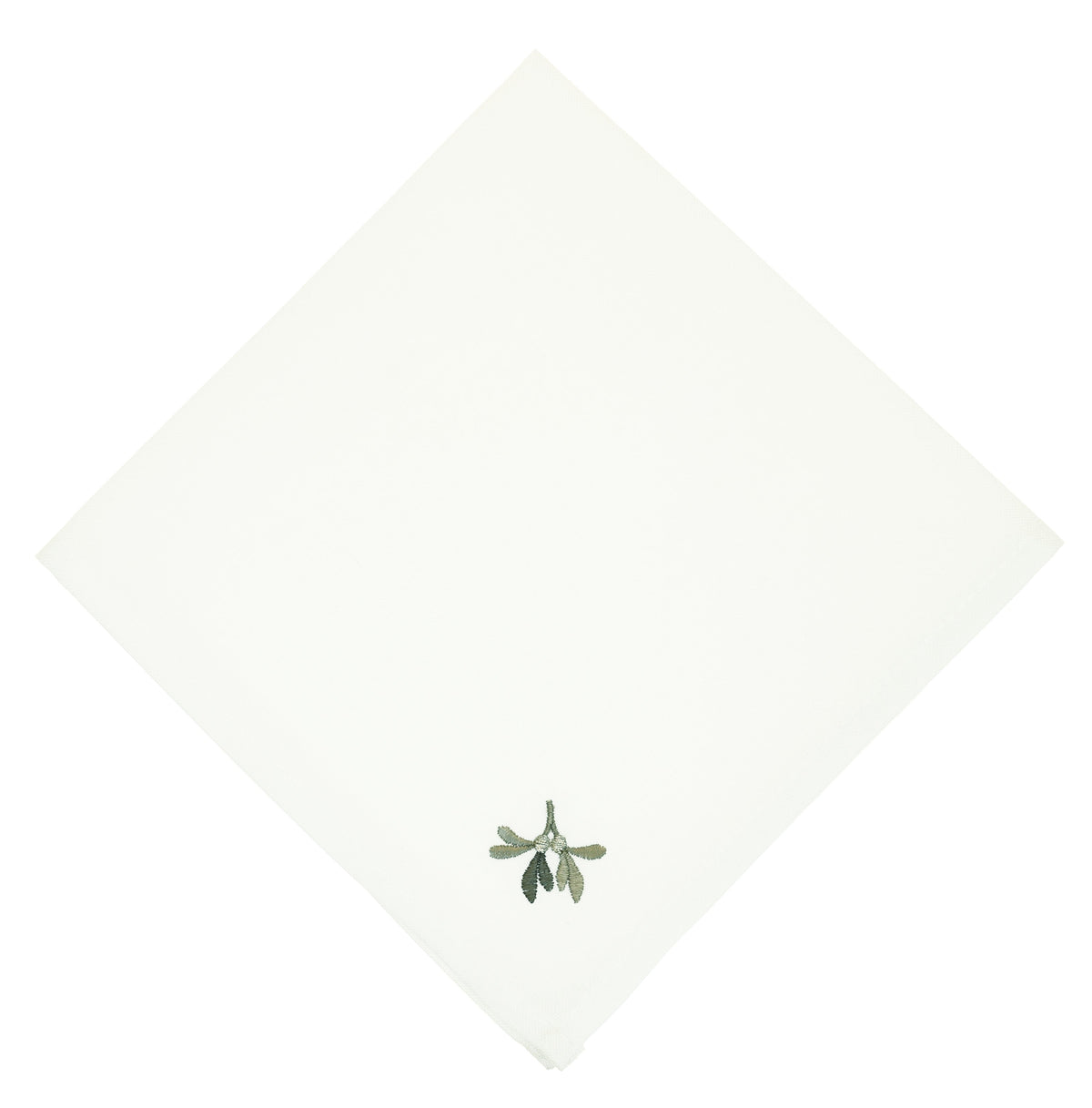 Embroidered Holly Berry Napkins