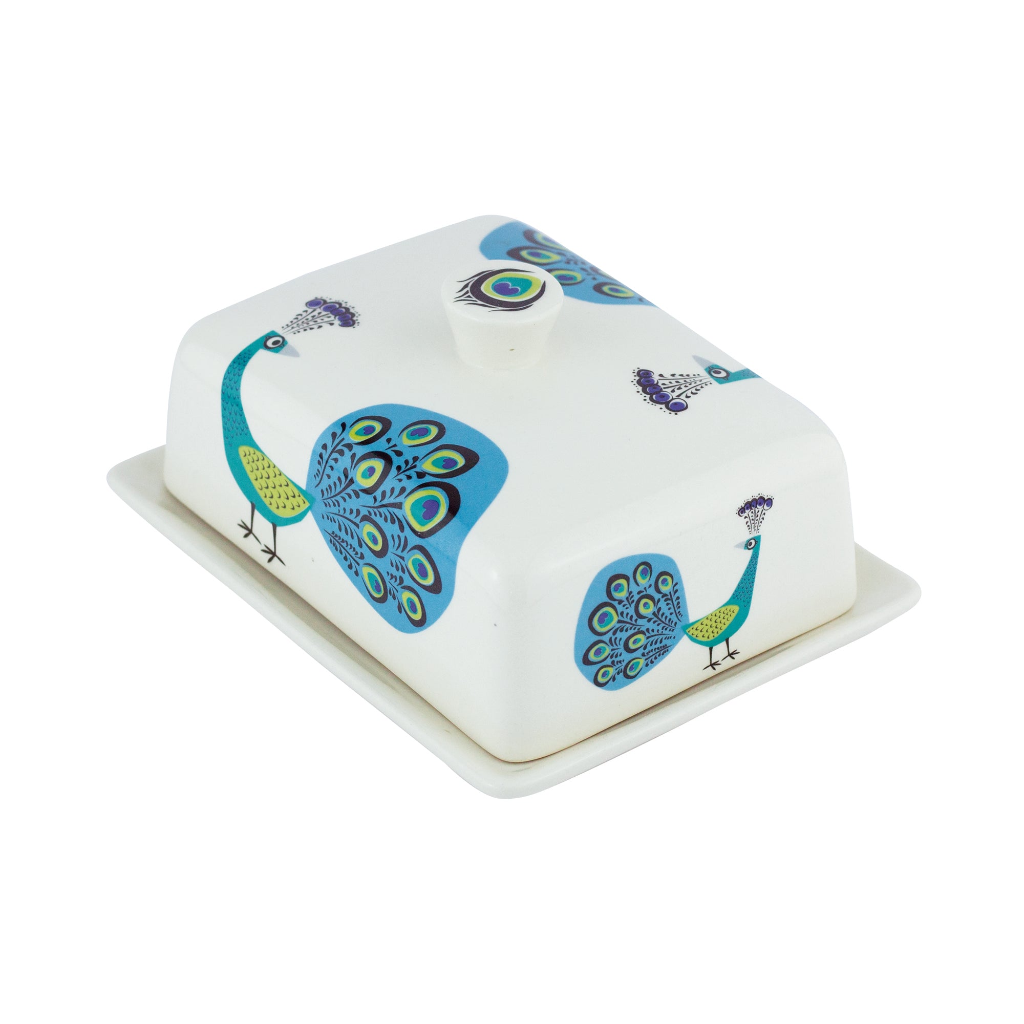 Peacock Design Ceramic Tableware Collection