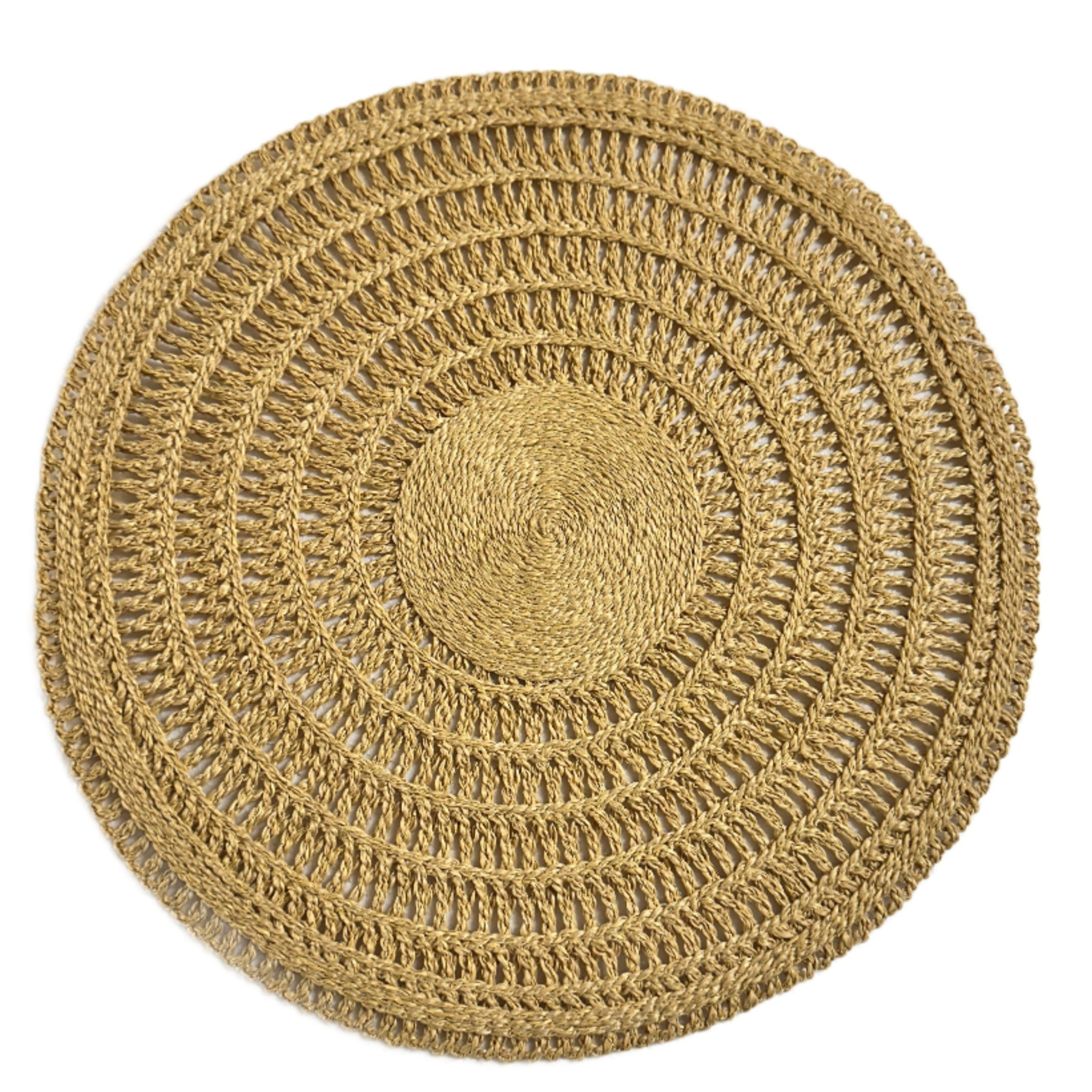Nature Round Woven Placemats