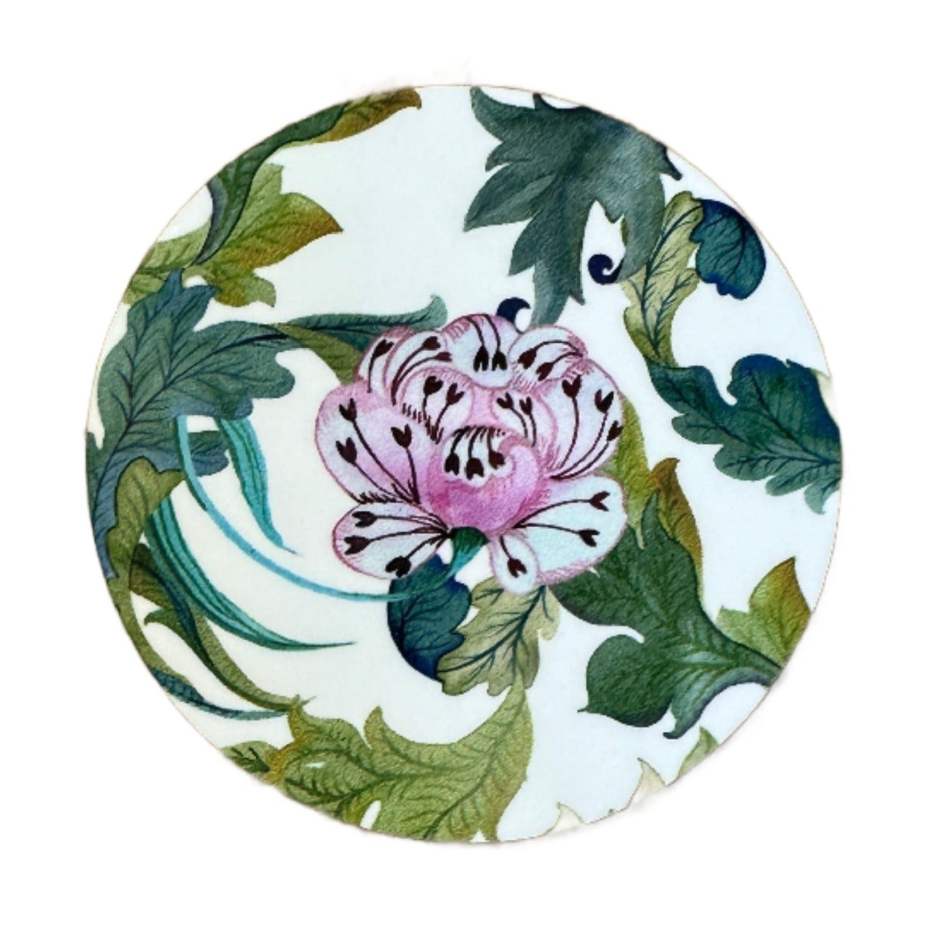Floral Round Placemat & Coasters