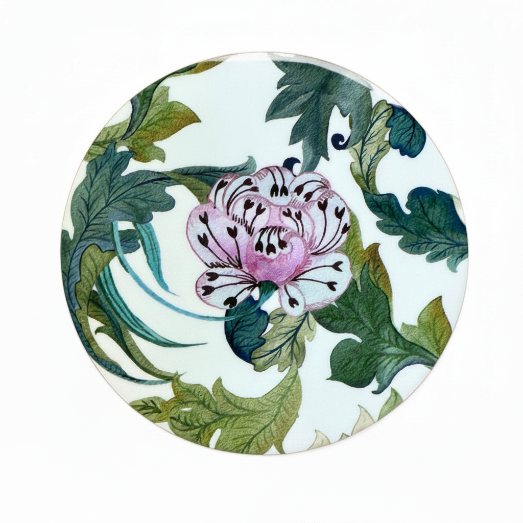 Floral Round Placemat & Coasters