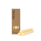 Lot de six bougies colorées pour le dîner (non parfumées)