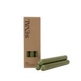 Lot de six bougies colorées pour le dîner (non parfumées)