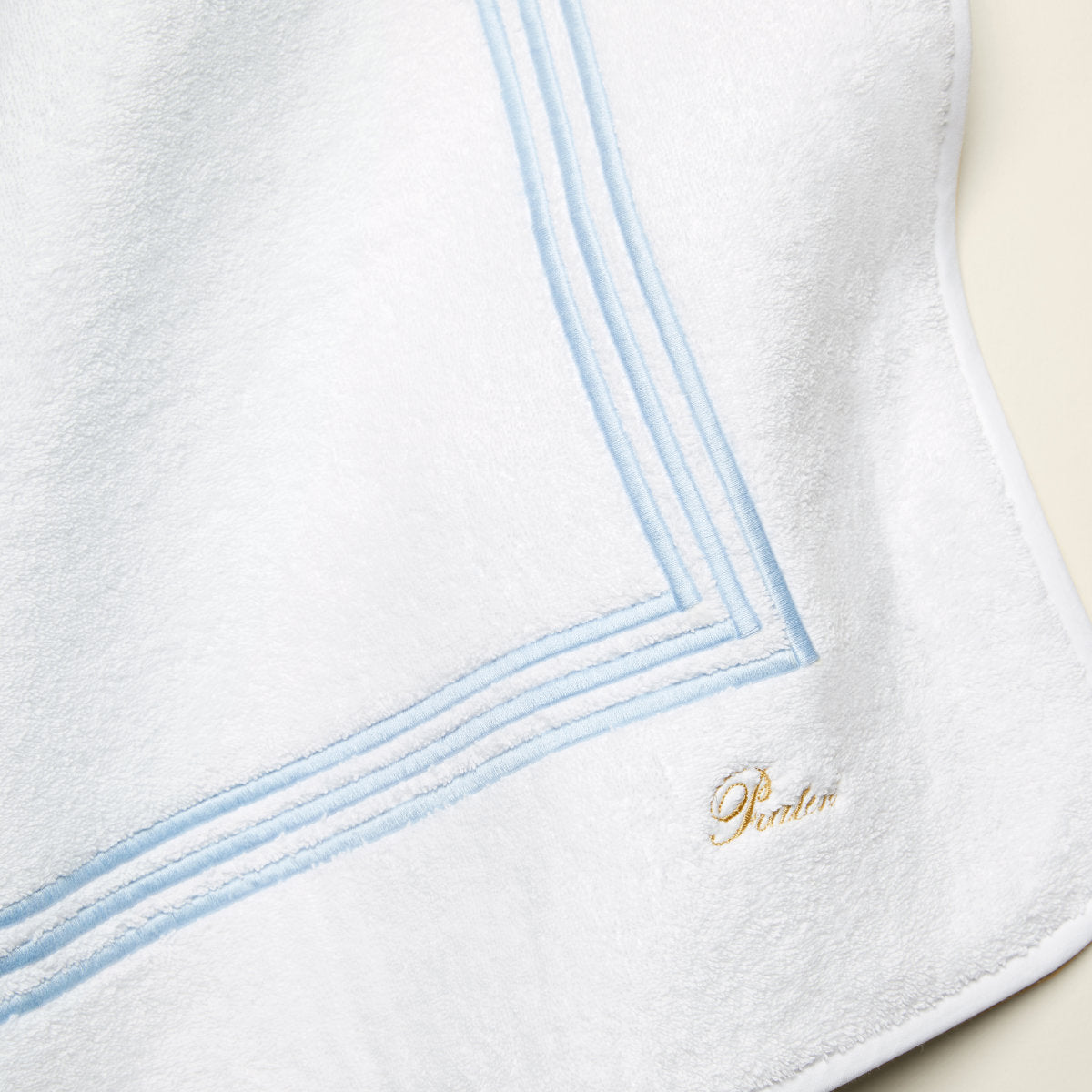 Tapis de salle de bain Tre Righe de Pratesi