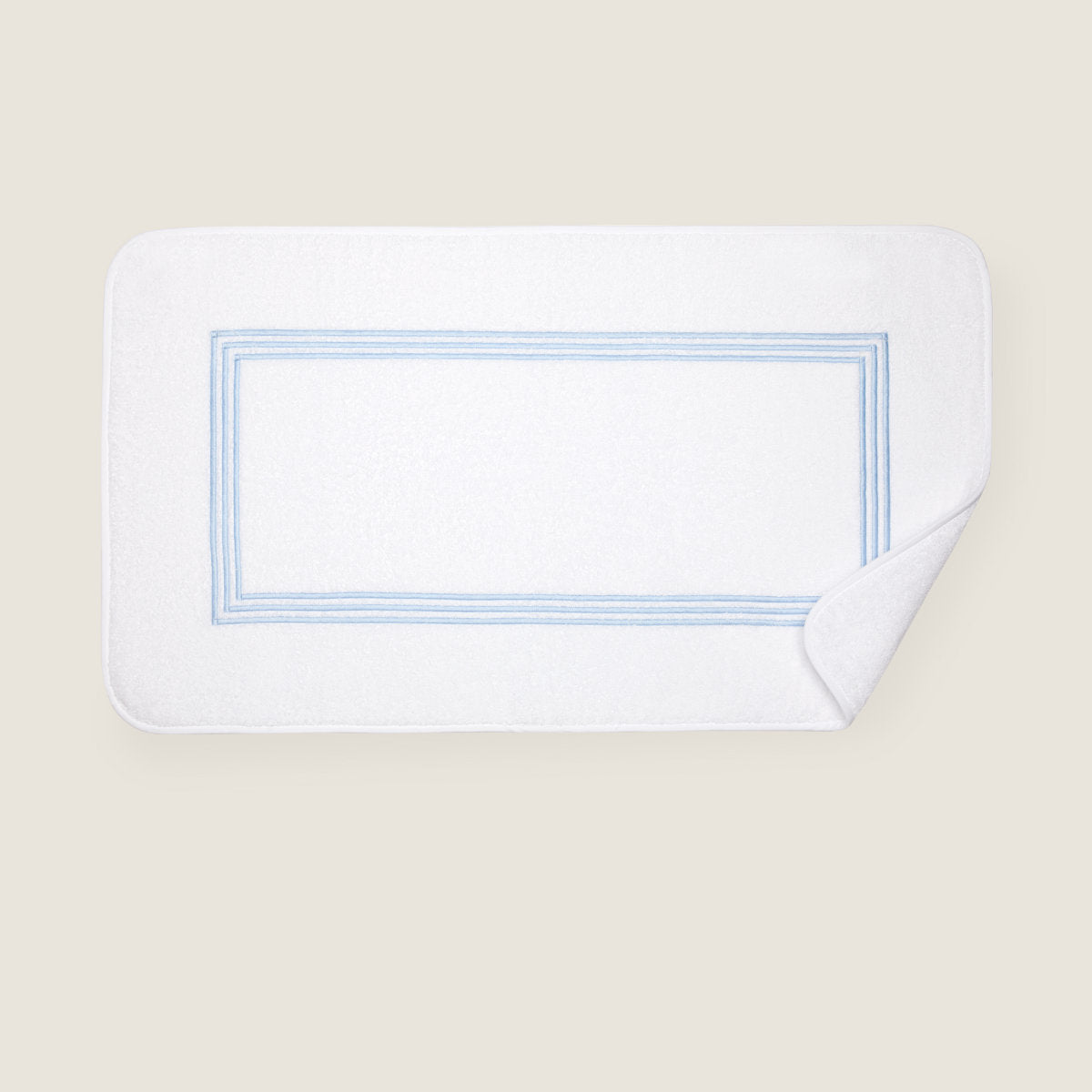 Tapis de salle de bain Tre Righe de Pratesi