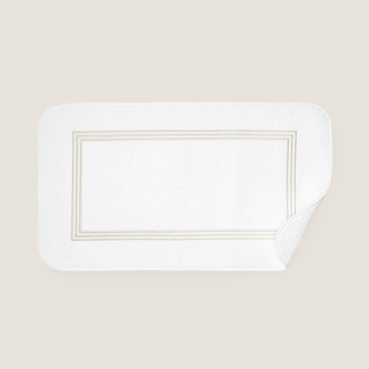 Tapis de salle de bain Tre Righe de Pratesi