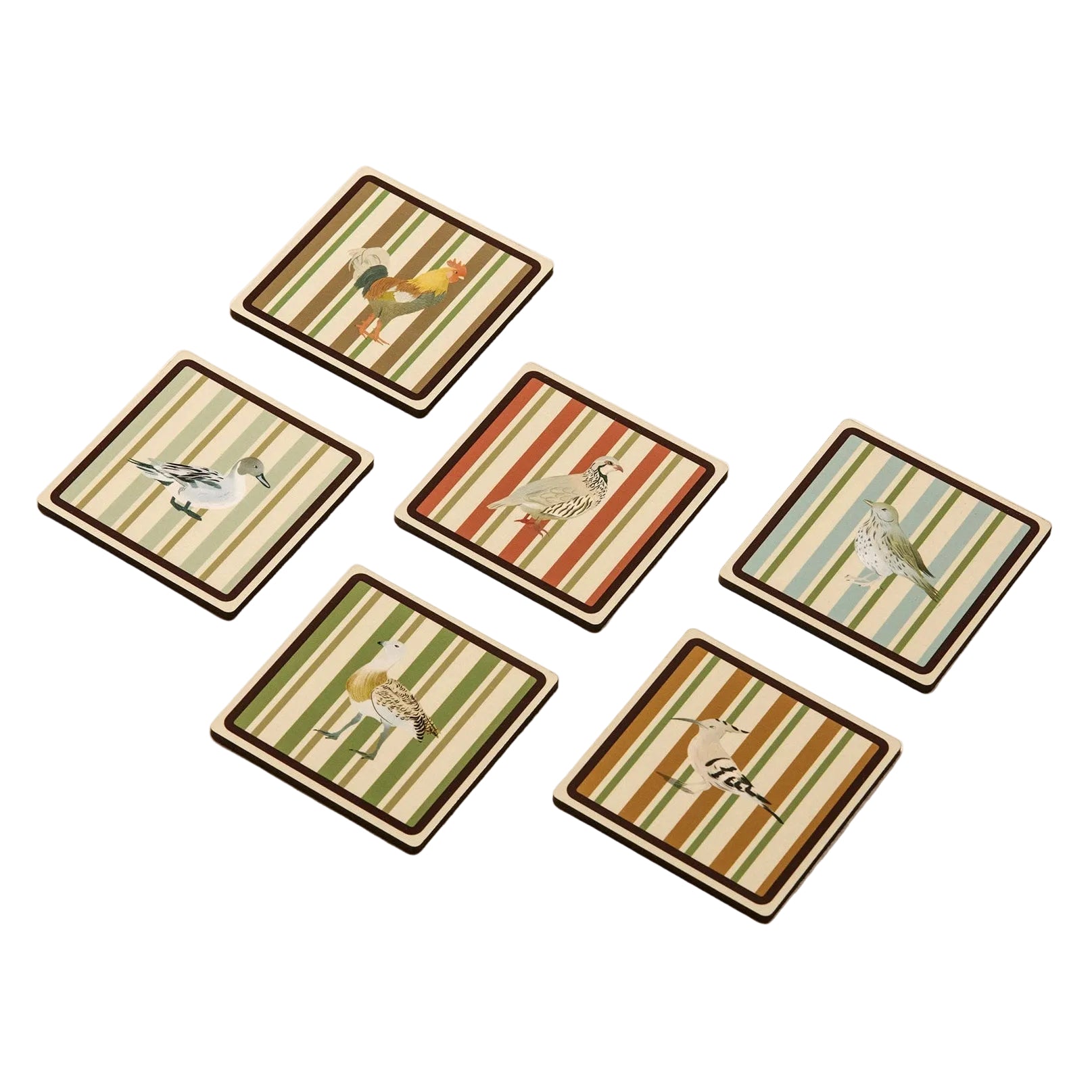 Bird Design Coasters