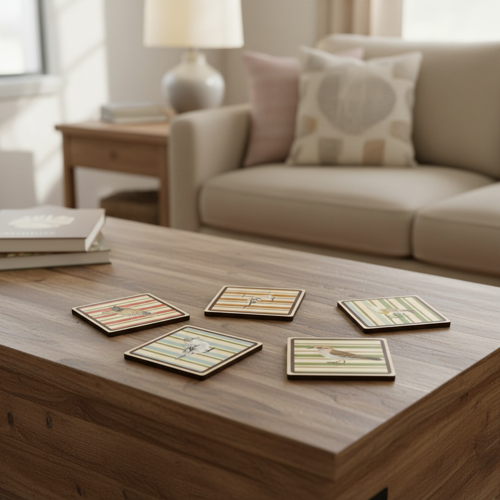 Bird Design Coasters