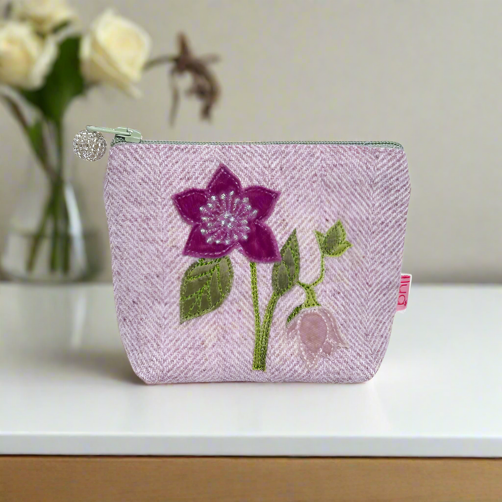 Hellebore Velvet Purses