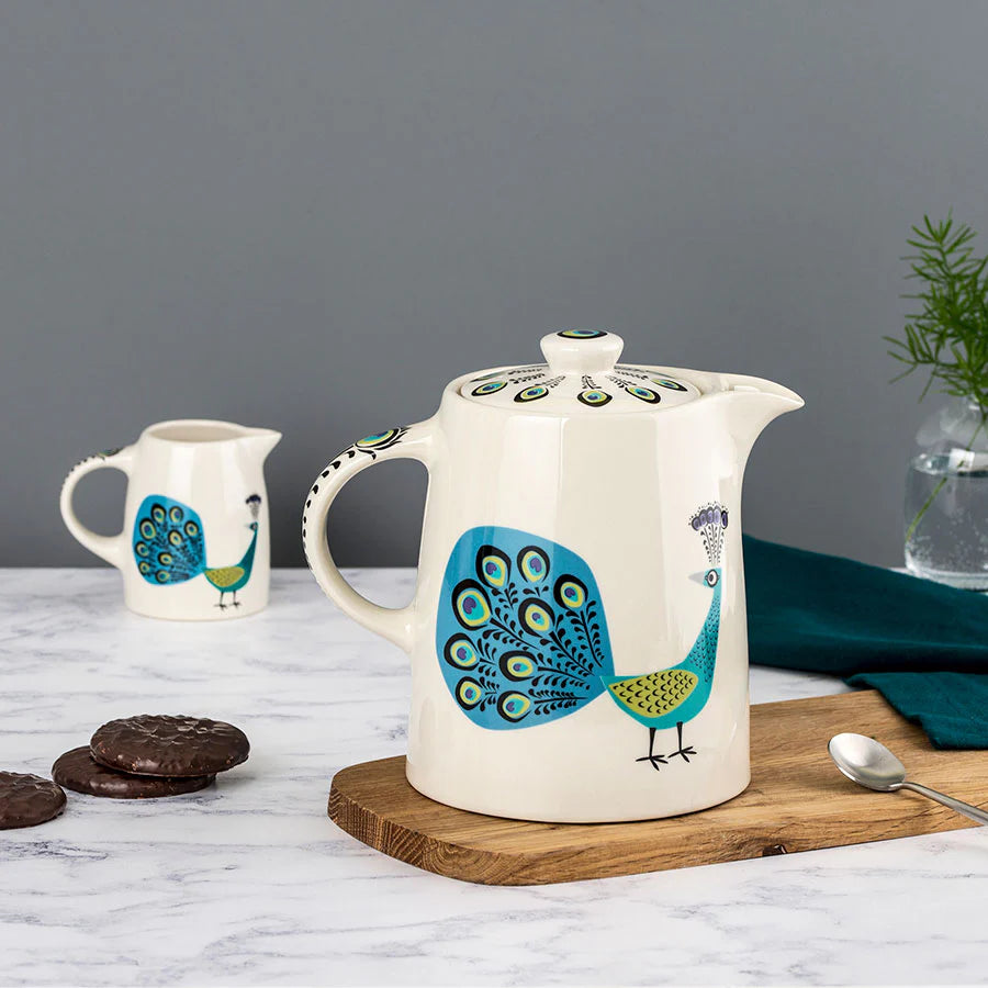 Peacock Design Ceramic Tableware Collection