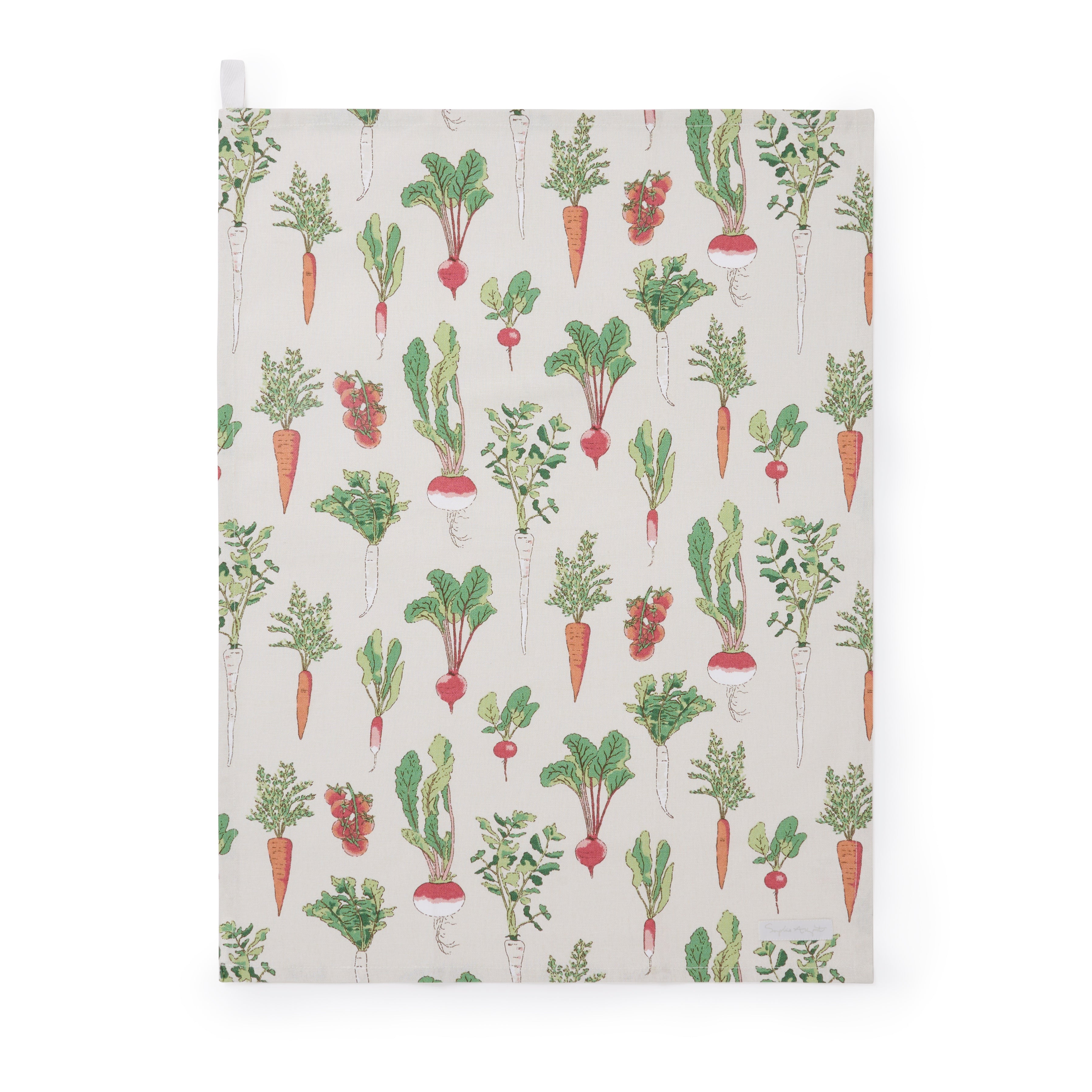 Sophie Allport Garden vegetables Cotton Tea Towels