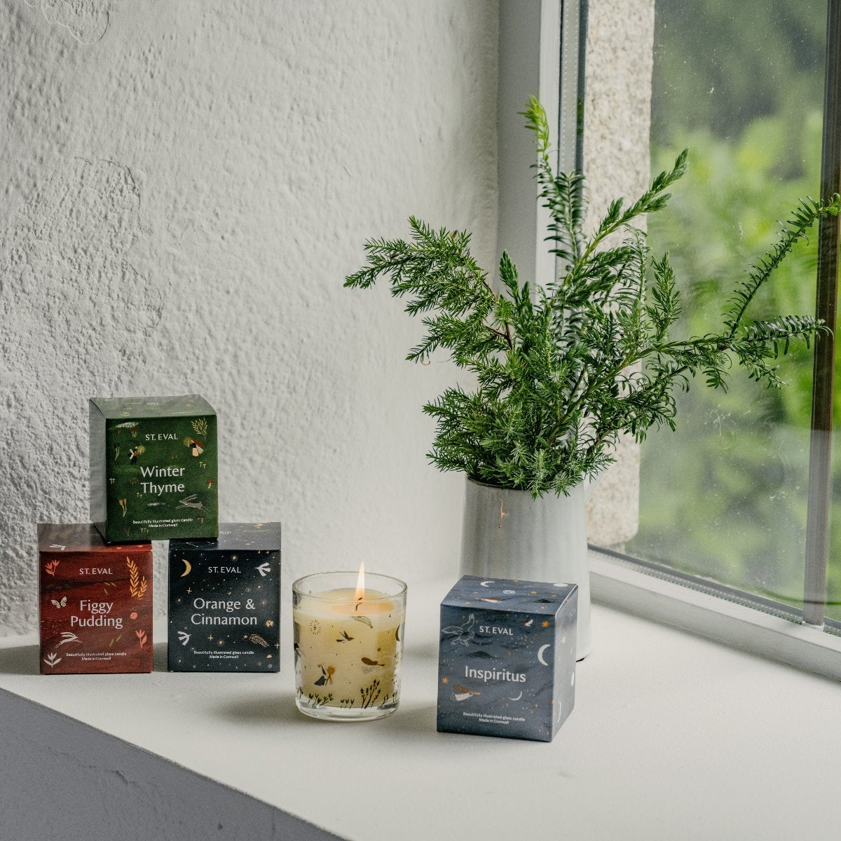 Christmas Wonderland Glass Candle