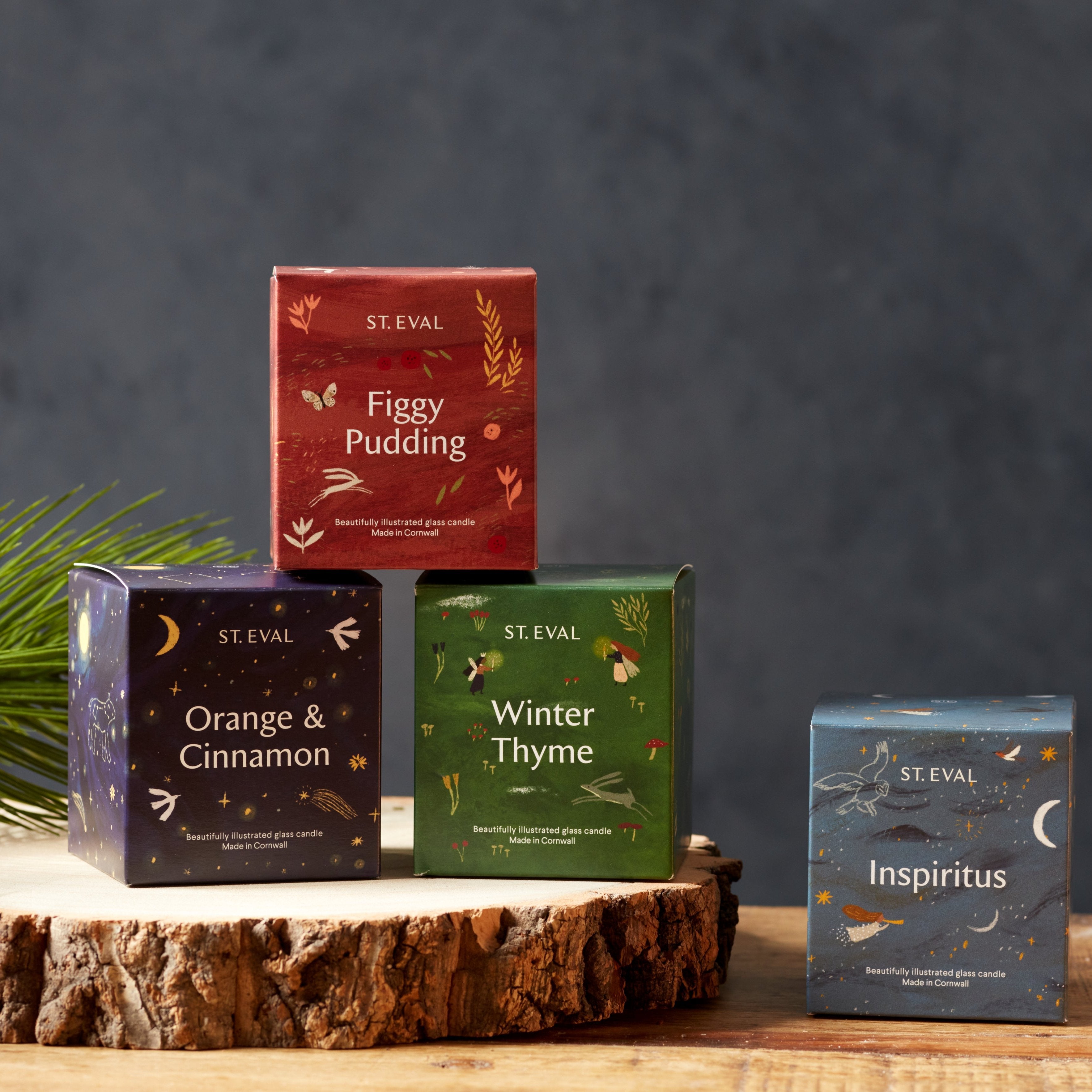 Christmas Wonderland Glass Candle