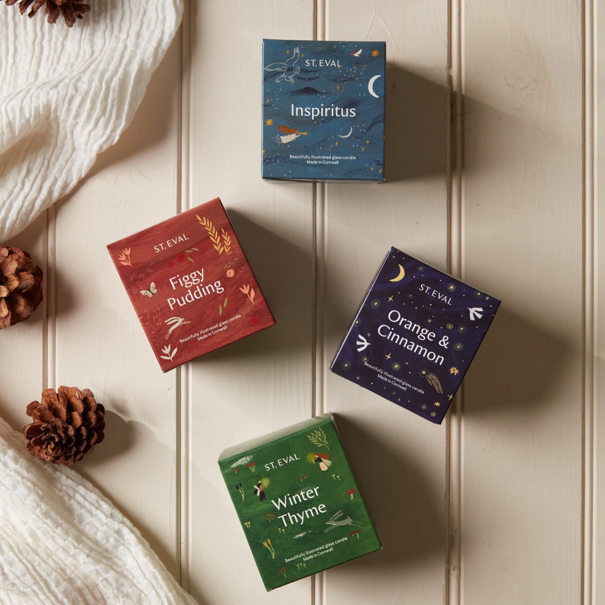 Christmas Wonderland Glass Candle